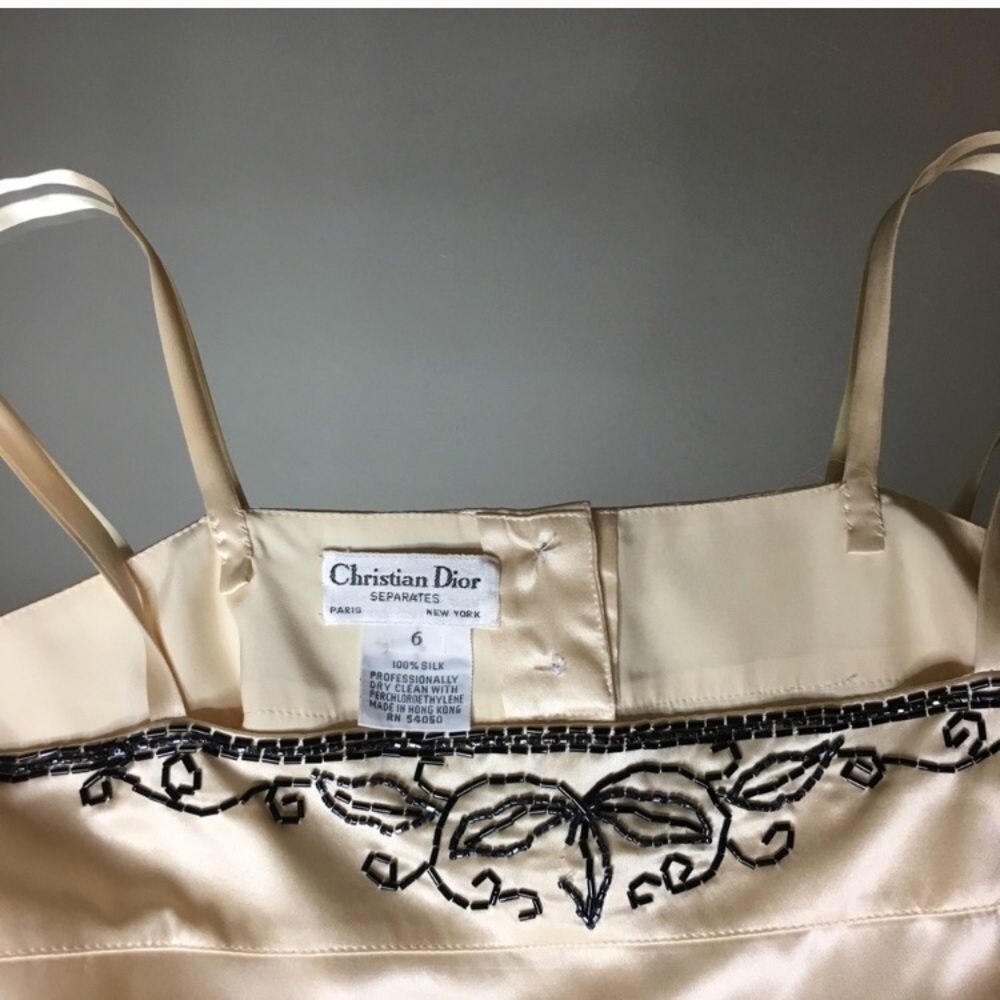 Christian Dior 100% silk top!